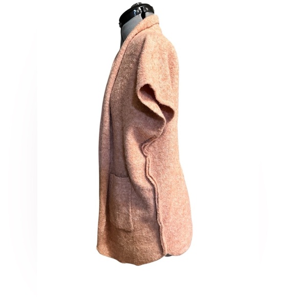 Kori Women’s Sz S/M Cardigan Open Boho Fisherman Peachy Pink - Picture 1 of 2